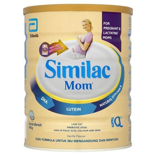 Abbott similac mom merupakan antara susu ibu mengandung yang digemari ramai