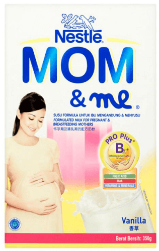 nestle mom & me antara susu ibu mengandung yang digemari ramai