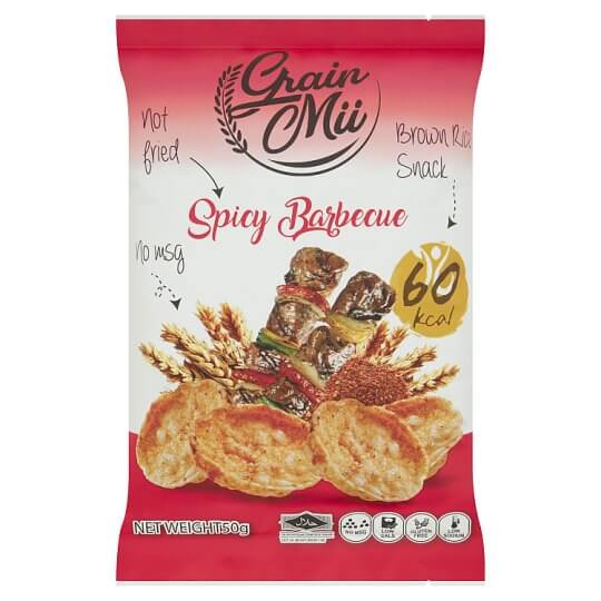 Grain Mii Spicy Barbeque Brown Rice Snack