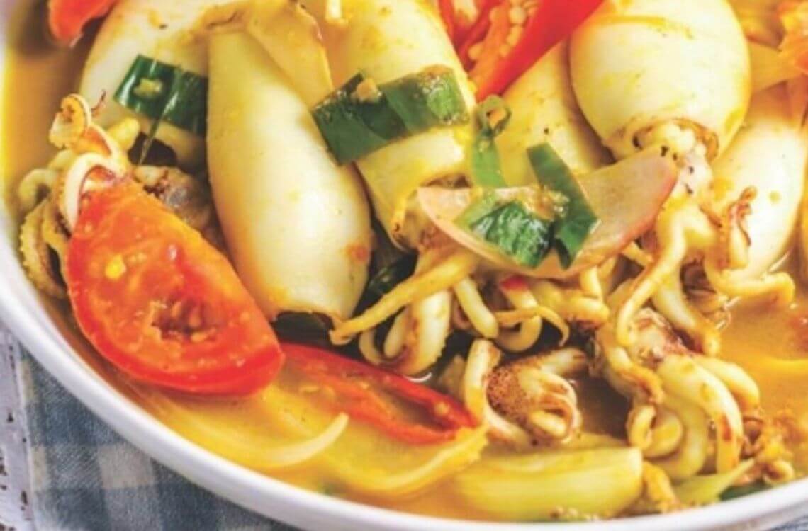 Resepi Sotong Masak Asam (Masam Manis Dan Sedap)