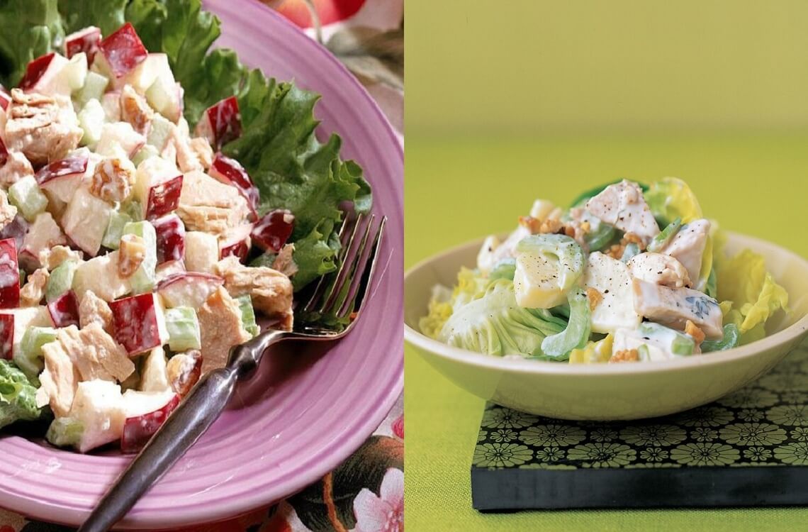 Resepi Salad Ayam & Epal Yang Senang Dan Berkhasiat Untuk AnakAnak