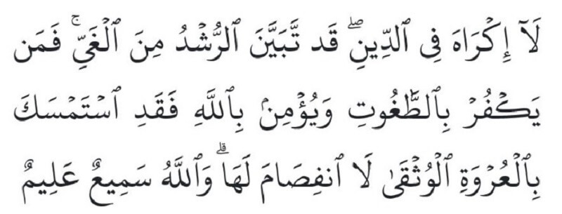 surah al baqarah 256