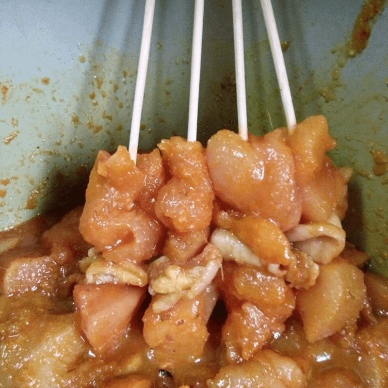 cara buat satay