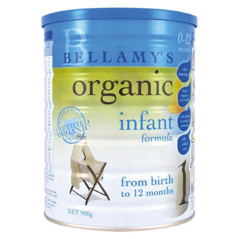 bellamy's organic infant formula - susu untuk bayi sembelit