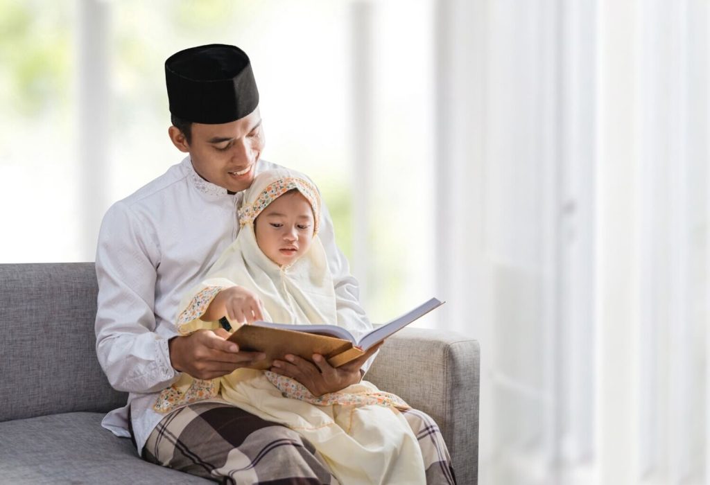 ayah ajar anak rajin solat