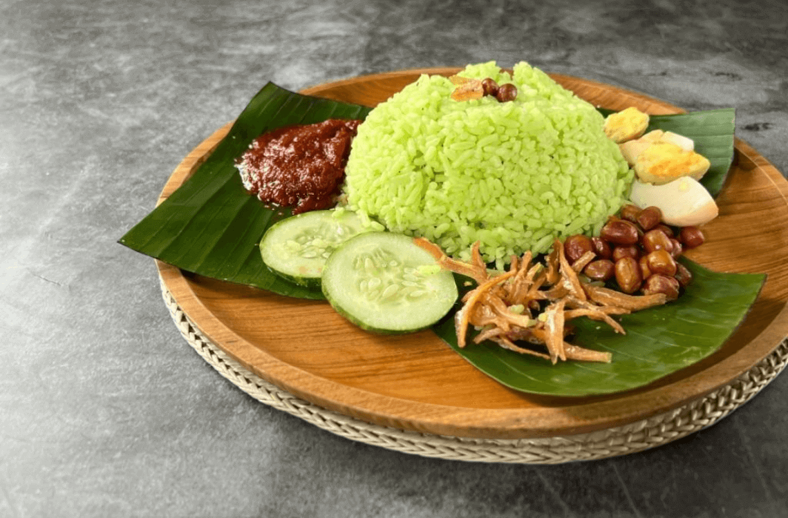 Resepi Nasi Lemak Pandan Yang Mudah, Buat Kat Rumah Je!