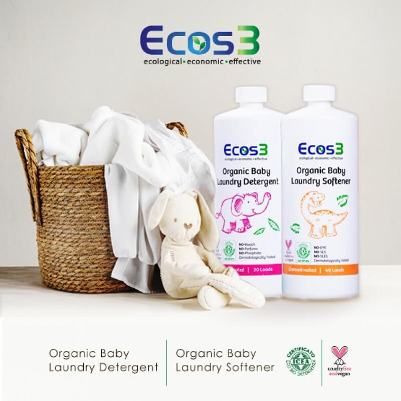 sabun basuh baju baby - Ecos3 Organic Baby Laundry Detergent