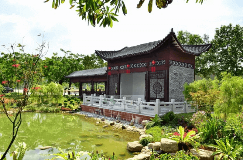 china-malaysia garden - tempat menarik di Putrajaya