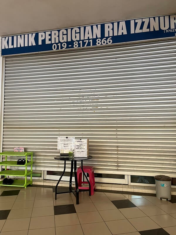 Klinik Pergigian Ria Izznur Kubah Ria Kuching