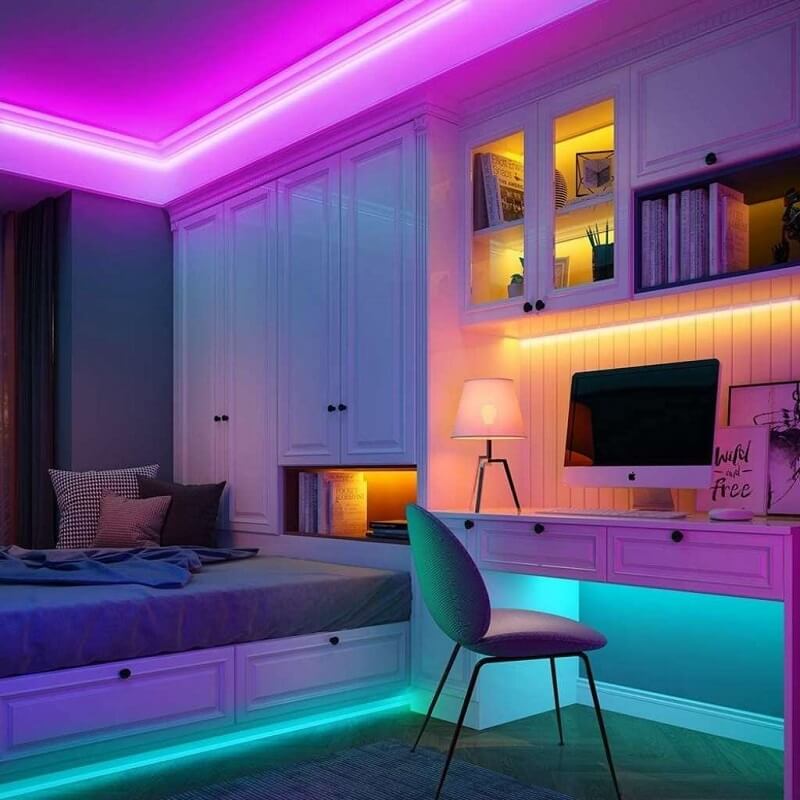 lampu bilik tidur neon