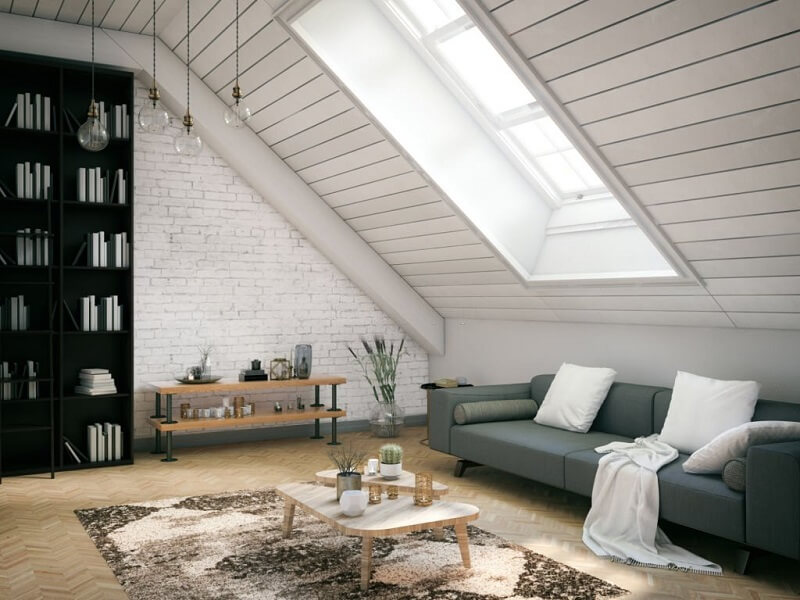 idea deko loteng rumah manfaat ruang dinding rendah