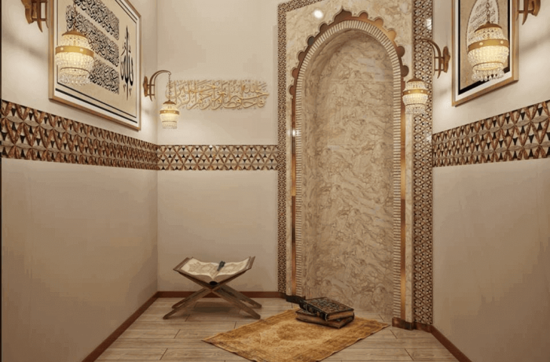 tips bina ruang solat di rumah