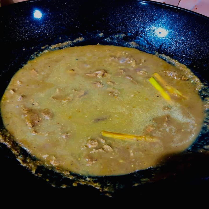 rendang hijau