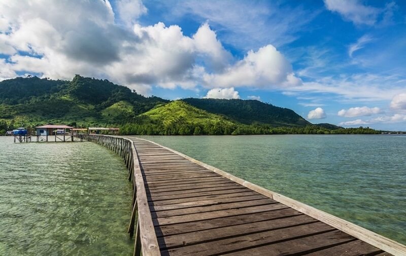 Tanjung Parapat tempat menarik di Semporna