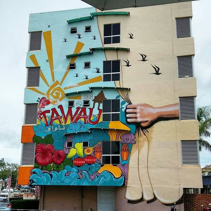 Tawau Street Art and Mural