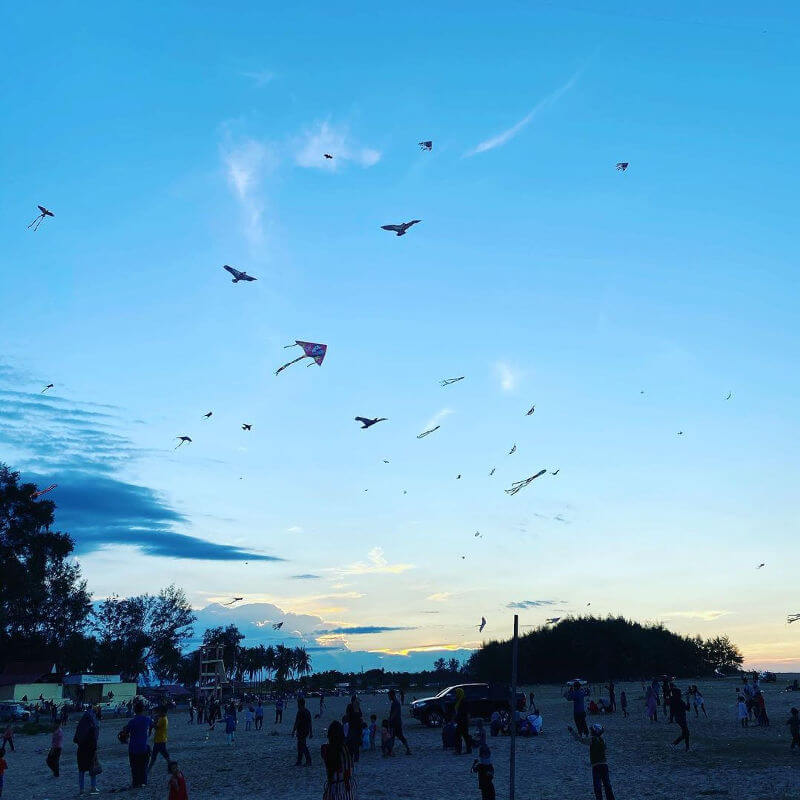 pantai di kota bharu