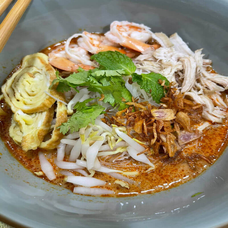 gambar laksa sarawak