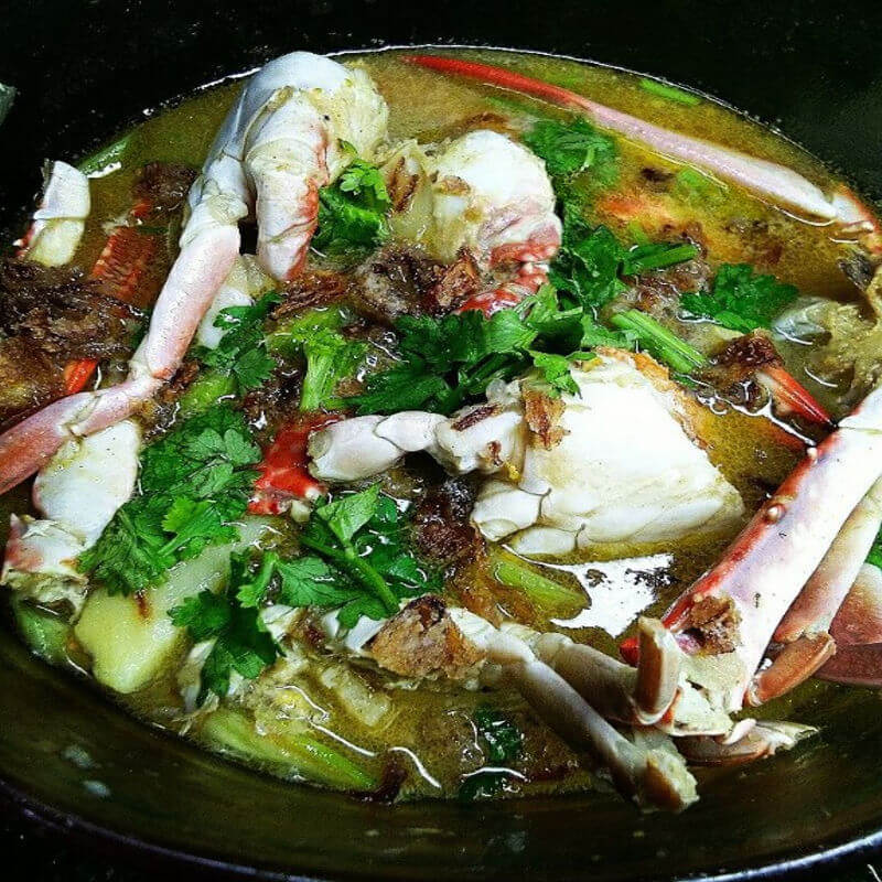 resepi sup ketam