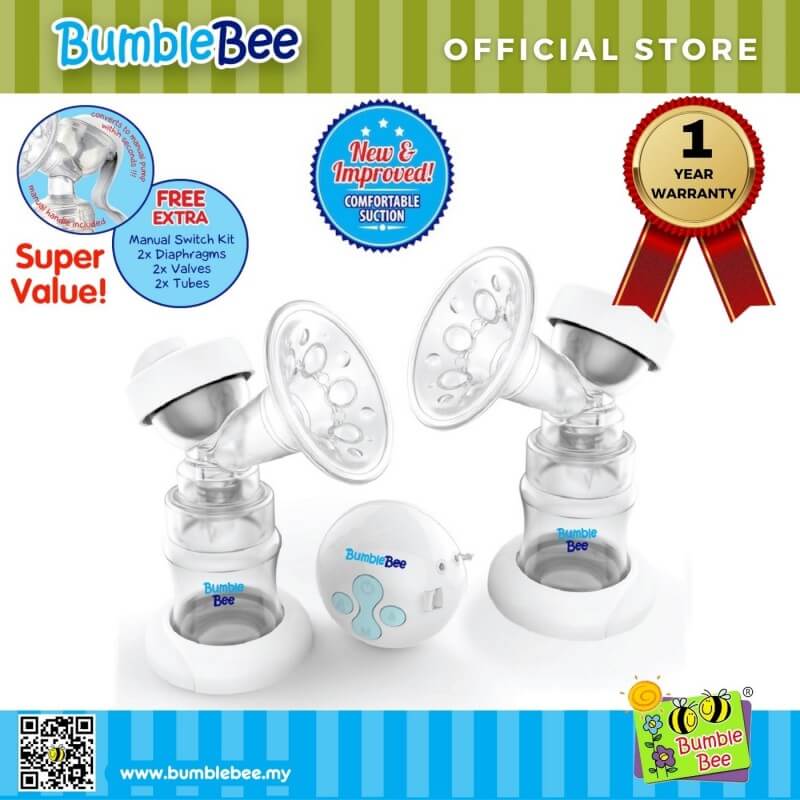 Bumble Bee Mini Ultra 2 Double Breast Pump terbaik malaysia