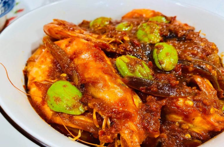 resepi sambal udang petai