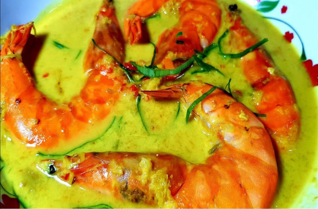 resepi udang masak lemak