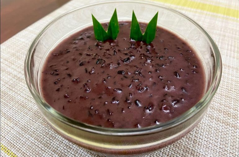 resepi bubur pulut hitam