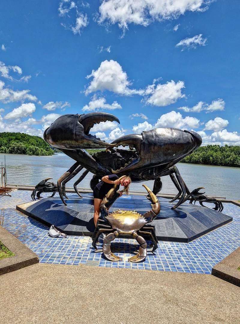 The Mud Crabs Sculpture