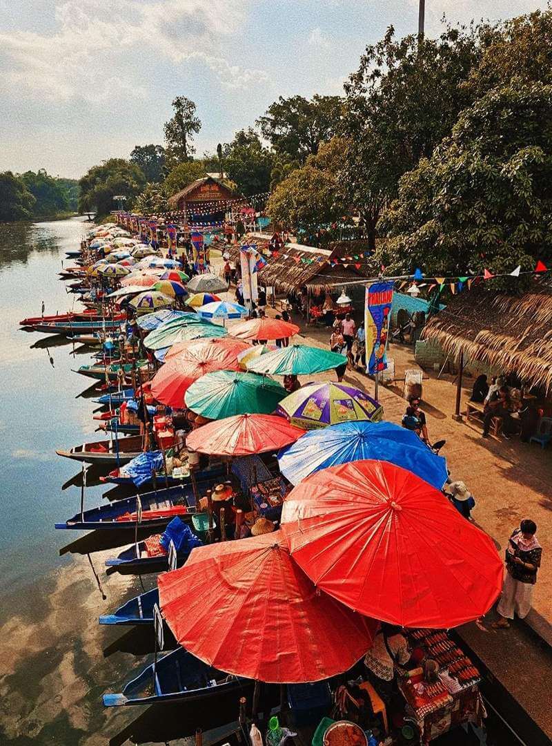 Khlong Hae Floating Market - Tempat Menarik di Hatyai