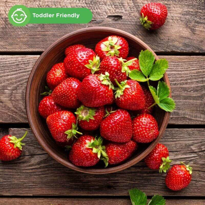 Strawberi - Buah untuk Anak Kecil Kaya Nutrien