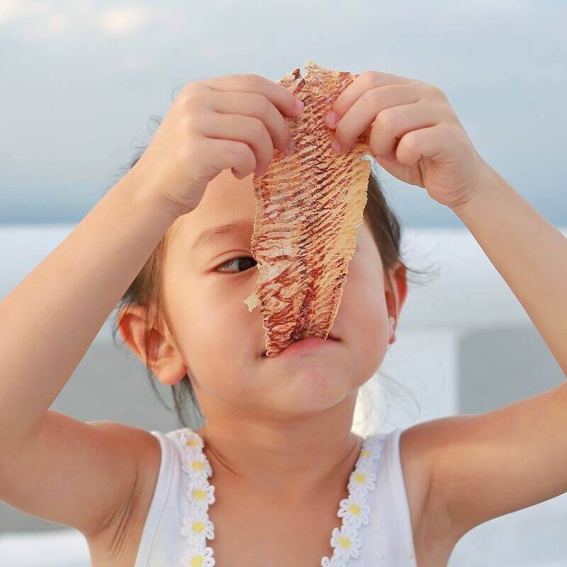 makanan laut sesuai untuk kanak-kanak