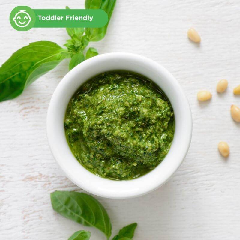 Pesto - Sos Perasa untuk Anak Kecil yang Sihat