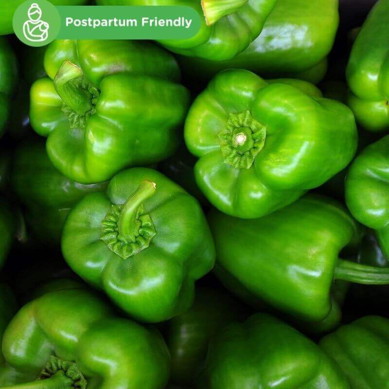 Capsicum Hijau - Sayur Untuk Ibu Pantang Yang Berkhasiat