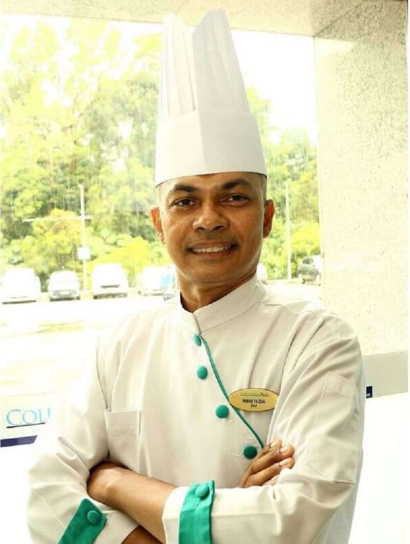 Chef Mohd Faizal bin Nasir Mohamad dari Café Columbia, Columbia Asia Hospital – Taiping