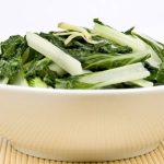 Tumis Bok Choy dengan Halia Cincang