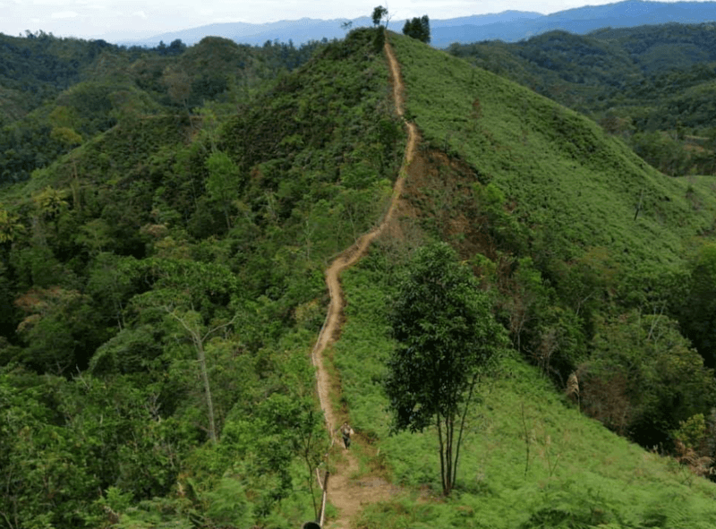 bukit donguan, tempat menarik di keningau, sabah (1)