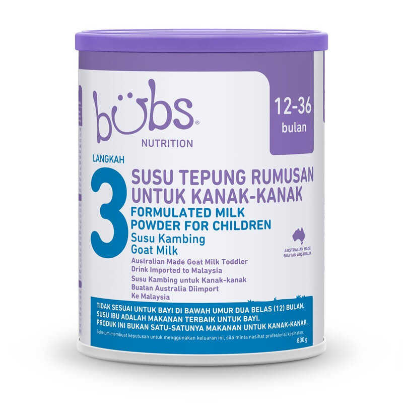 Bubs® Easy-Digest Goat Milk Toddler Drink Stage 3