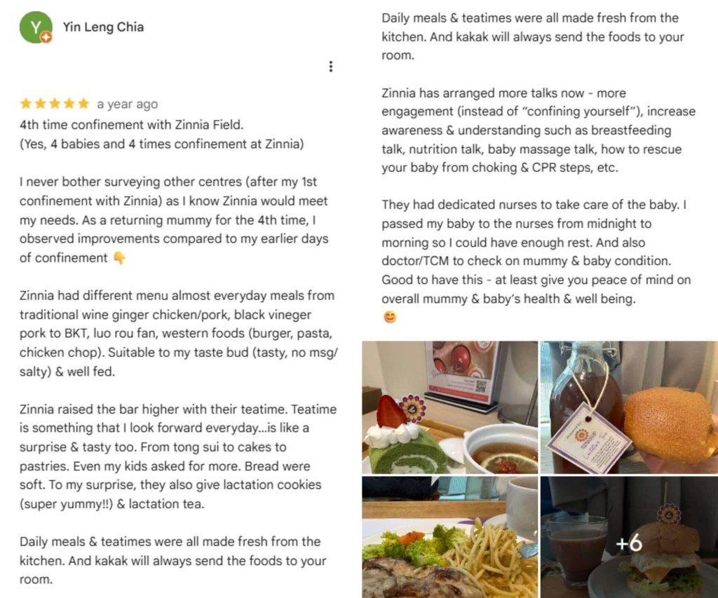 review zinnia