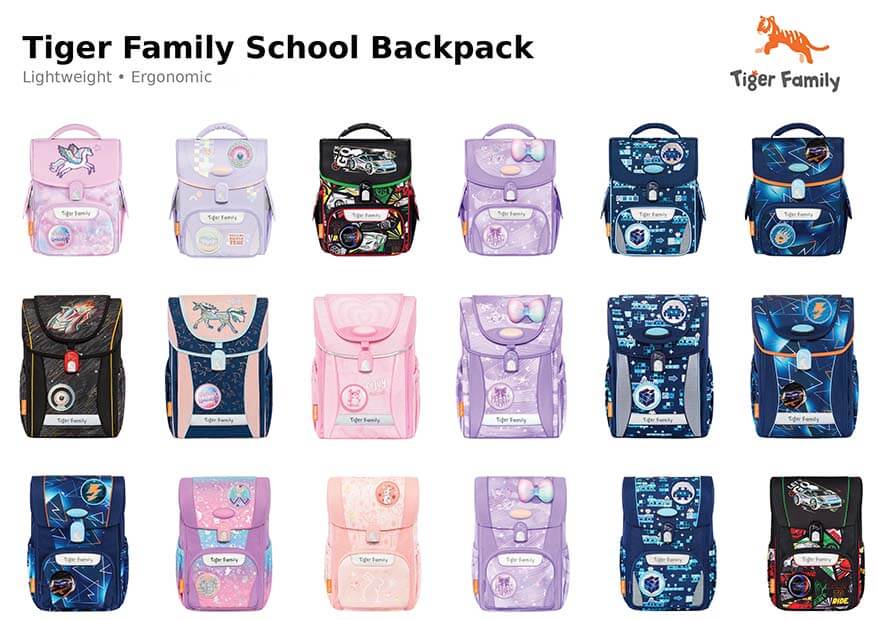 tiger family - beg sekolah