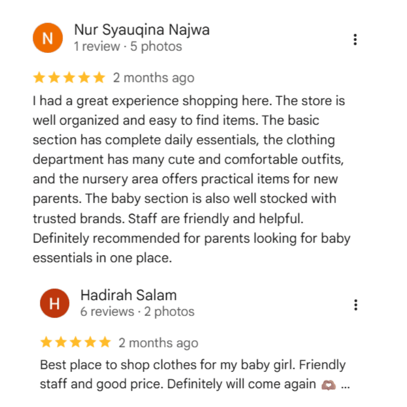 review babyshop 2