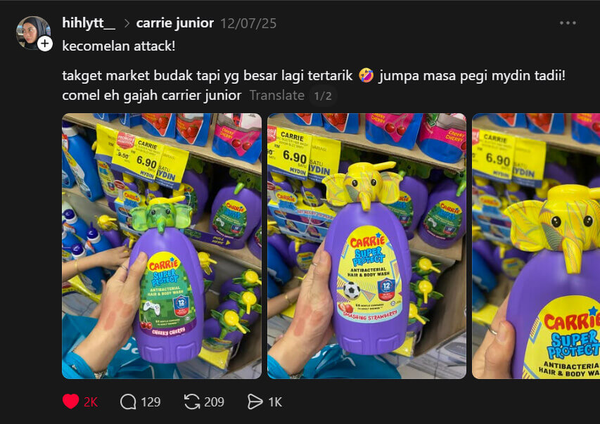 review carrie junior 5