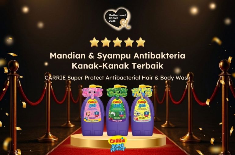 CARRIE Super Protect Antibacterial Hair & Body Wash